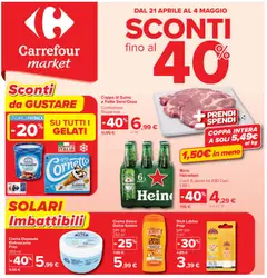 Anteprima del volantino Carrefour volantino Market - Torino valido a partire dal 21.04.2026