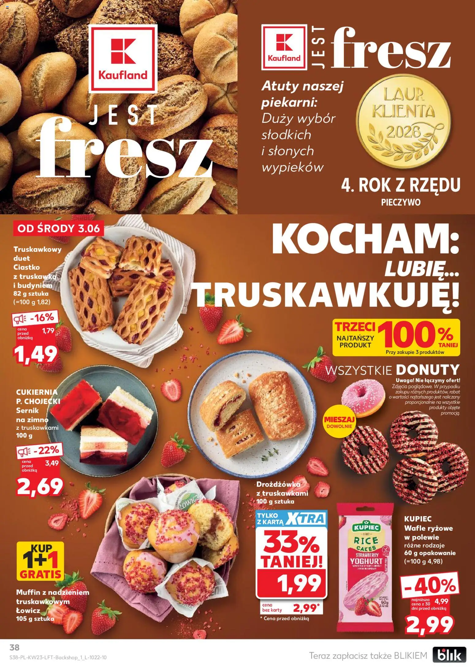 Kaufland Polsko leták od 03.06.2026 | Strana: 38 | Produkty: Karty