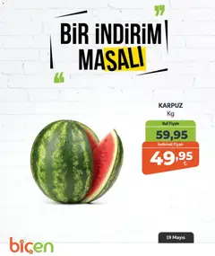 19.05.2026 tarihinden itibaren geçerli olan Biçen Market kataloğu önizlemesi