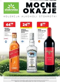 Pogląd oferty "Stokrotka gazetka - Oferta alkoholowa" - ważna od 11.06.2026