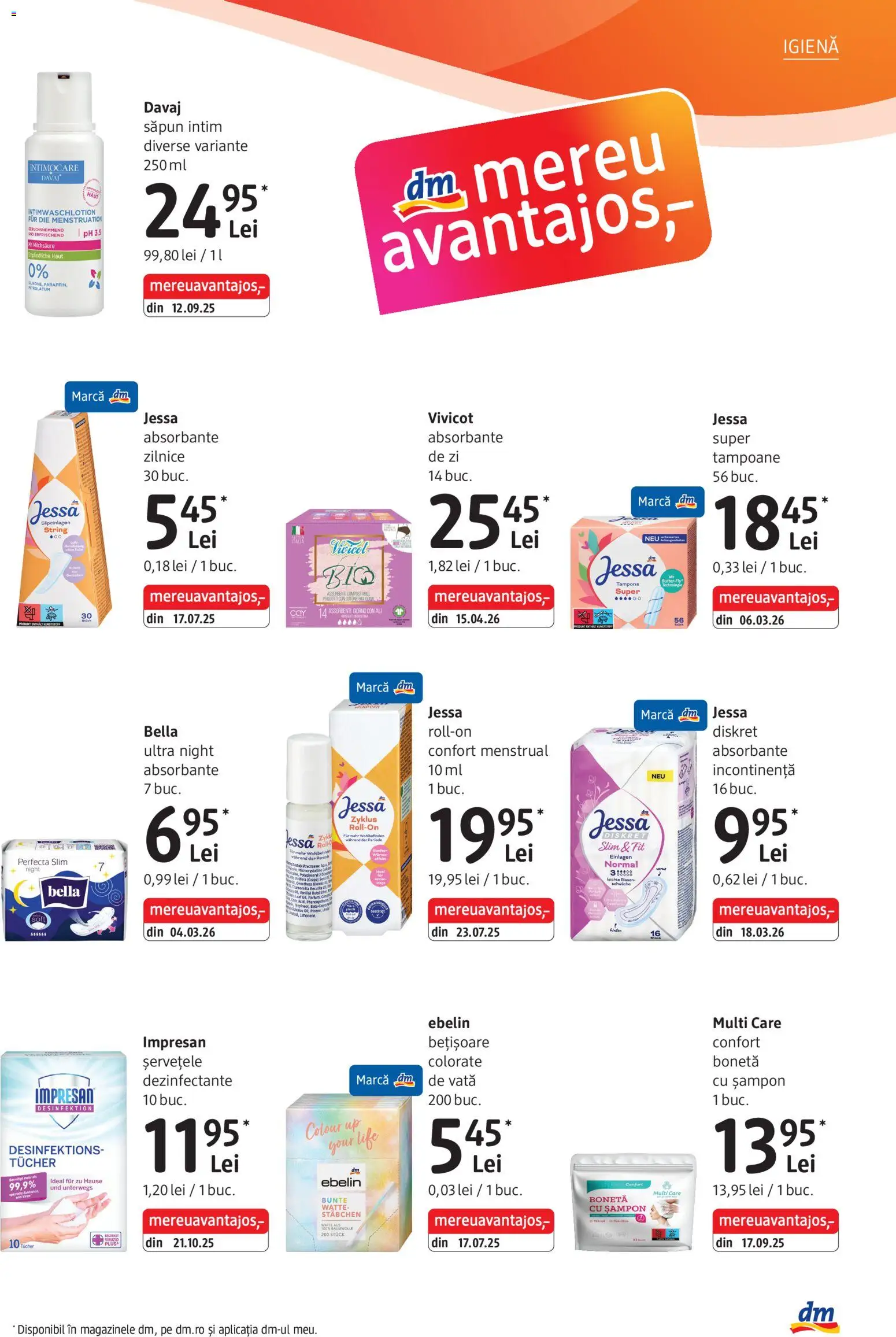 Noul catalog DM drogeriemarkt – valabil de la 23.07.2026 | Pagină: 15