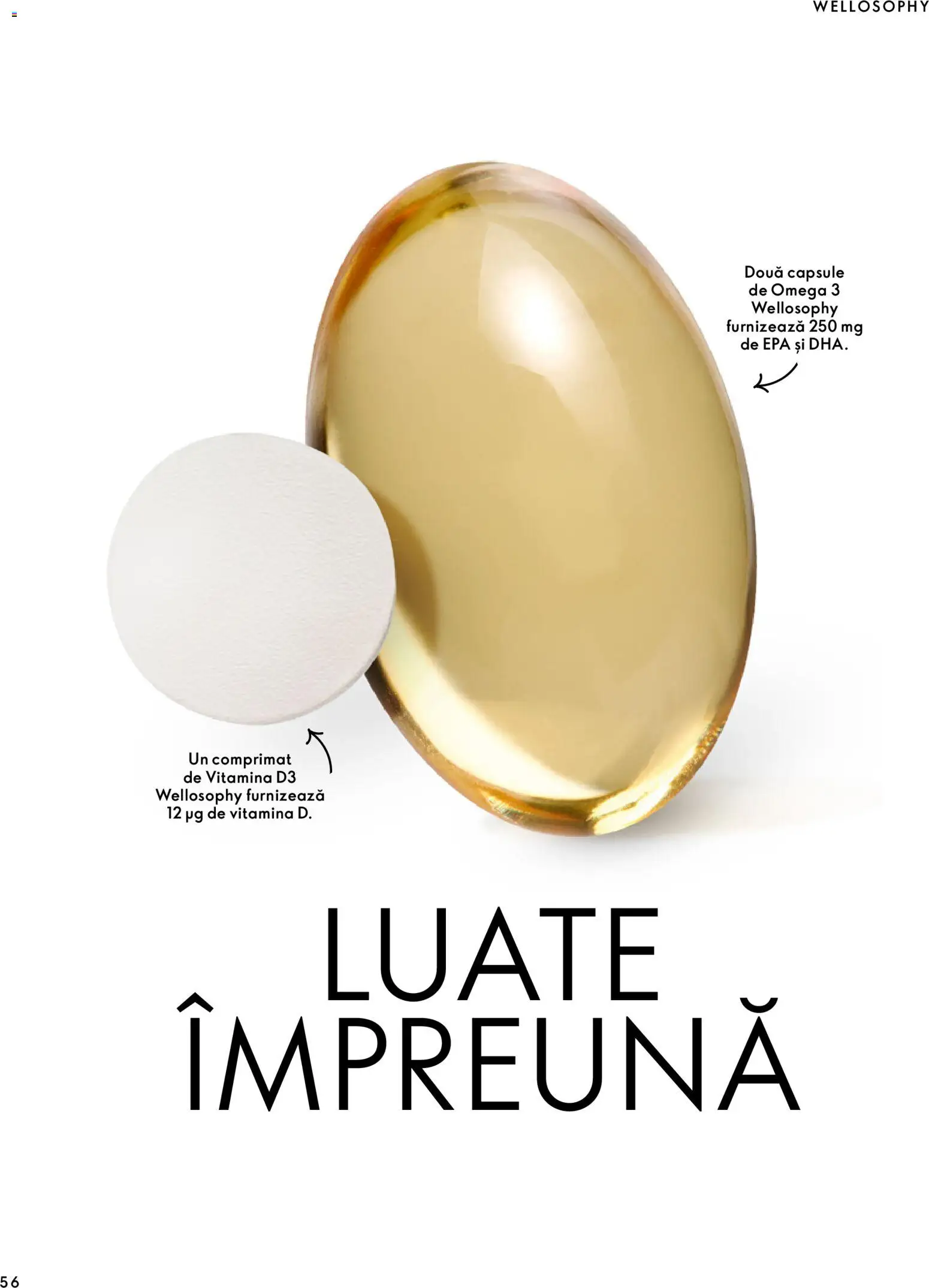 Noul catalog Oriflame – valabil de la 30.09.2026 | Pagină: 56 | Produse: Omega