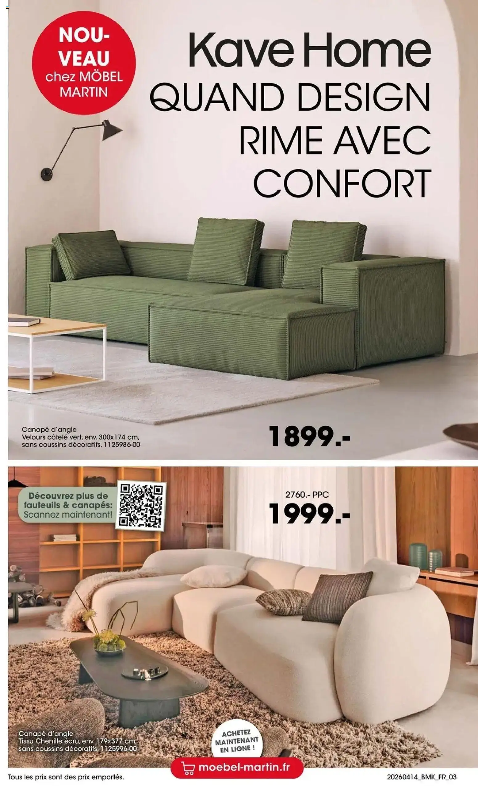{H1} | Page: 3 | Produits: Canapé