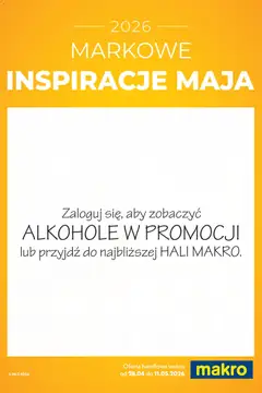 Pogląd oferty "Makro gazetka - Markowe Inspiracje Maja" - ważna od 28.04.2026