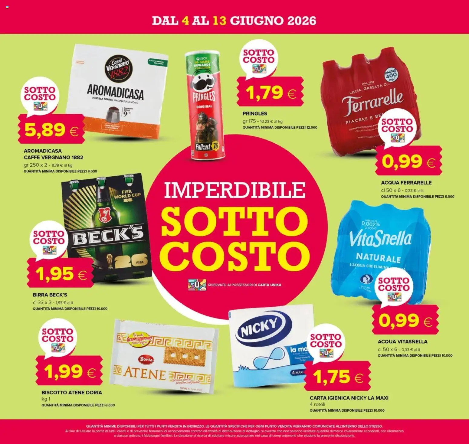 Volantino Tigre del 04.06.2026 | Pagina: 3 | Prodotti: Carta igienica, Birra, Xbox, Ferrarelle