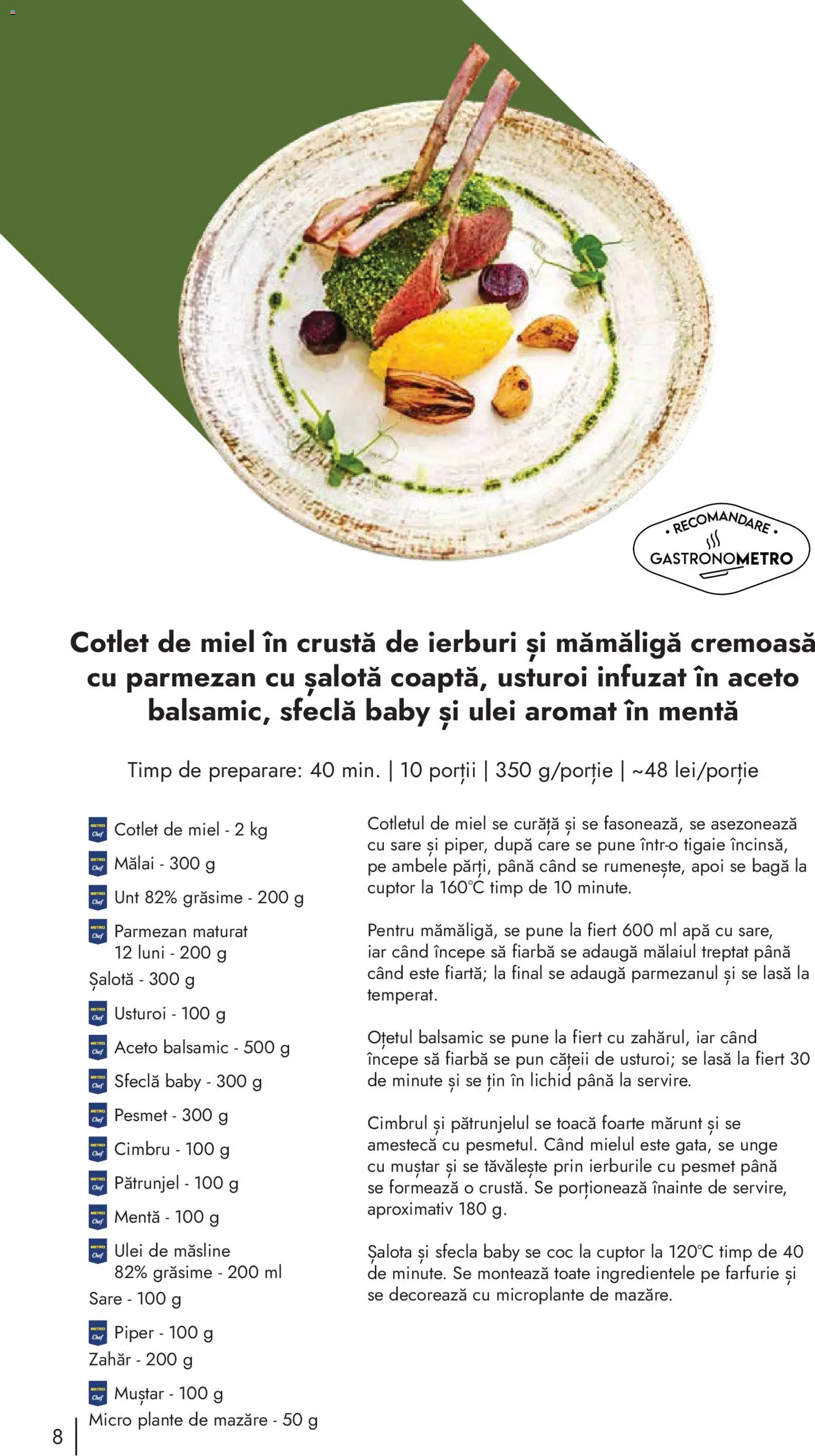 Noul catalog Metro – valabil de la 10.11.2025 | Pagină: 8 | Produse: Farfurie, Zahăr, Parmezan, Sfeclă