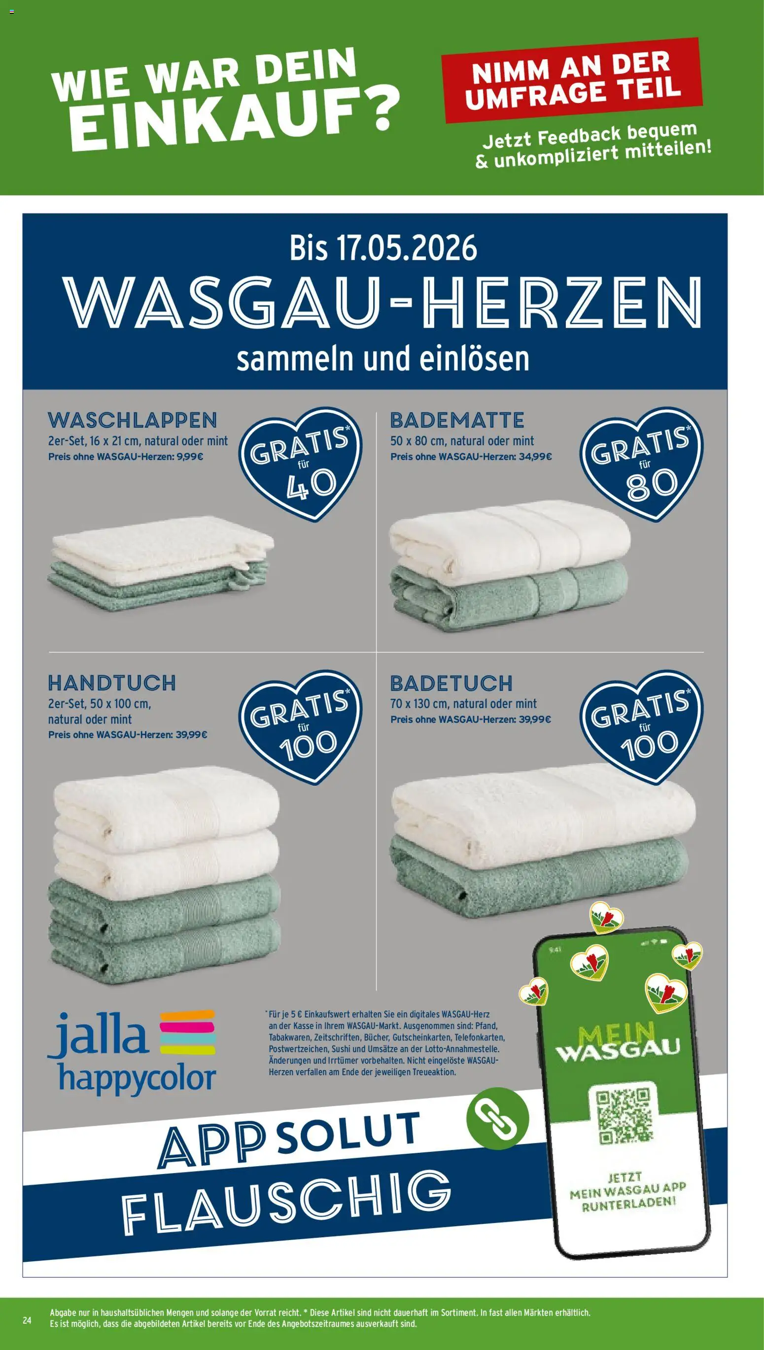 Wasgau Prospekt 	 – gültig ab 04.05.2026 | Seite: 24