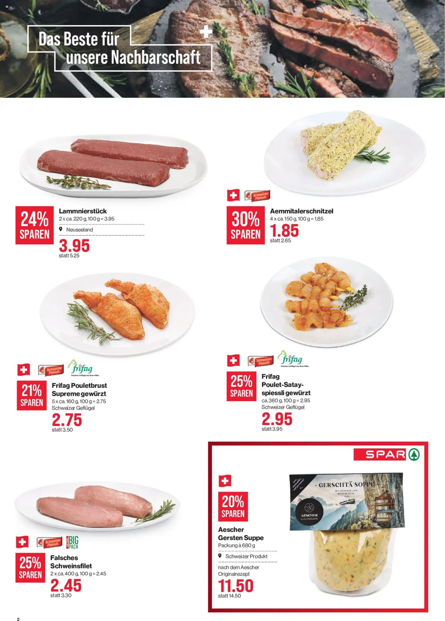 SPAR aktionen – gültig ab 24.09.2026 | Seite: 2