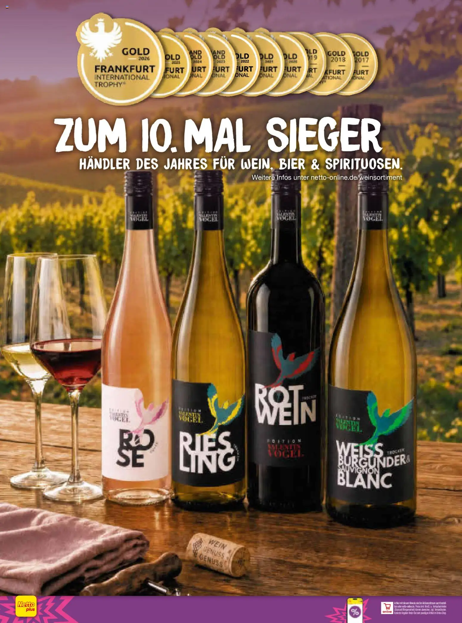 Netto Marken-Discount Prospekt – gültig ab 06.07.2026 | Seite: 22 | Produkte: Bier, Wein