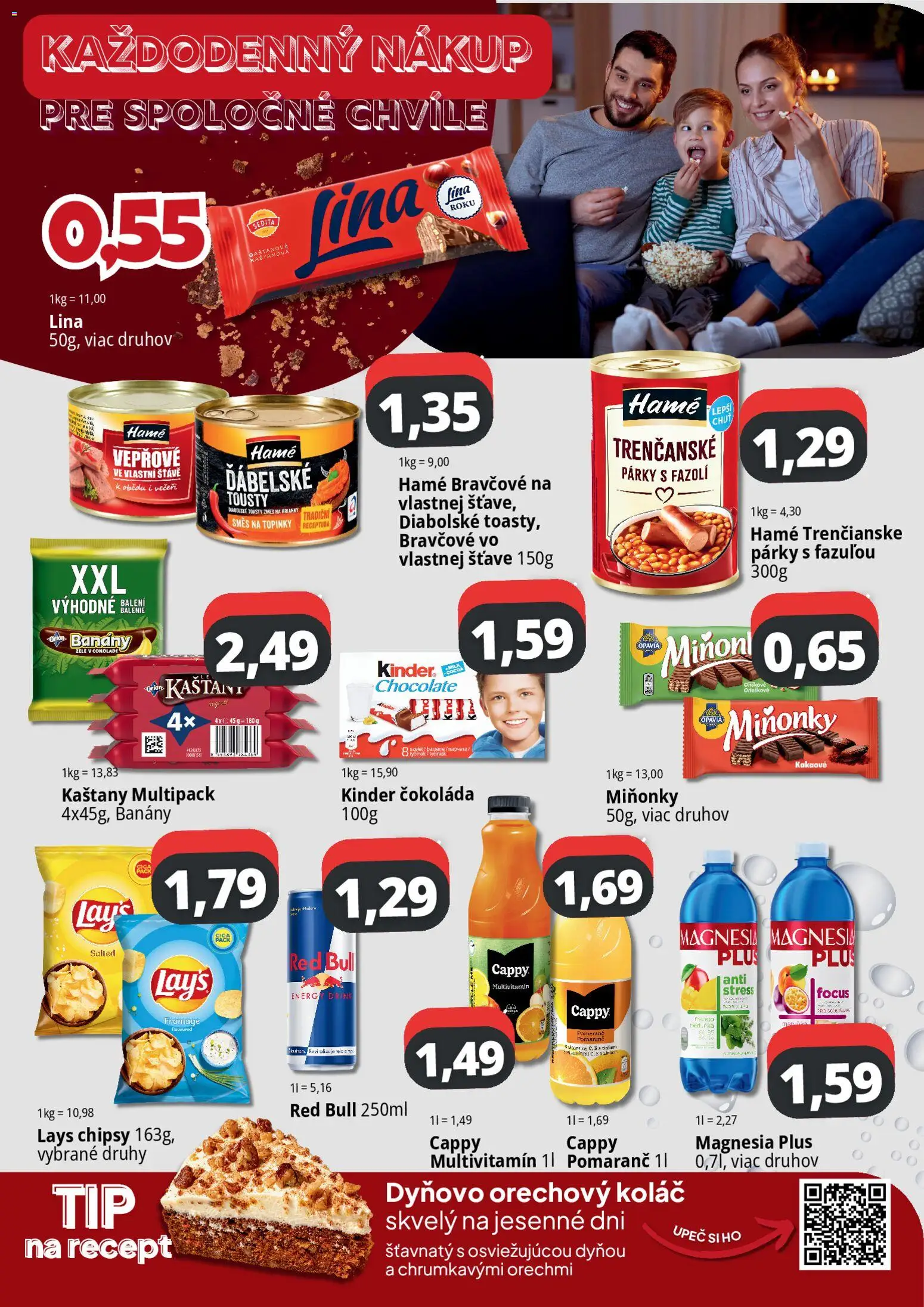Nové CBA Komfos akcie – leták je platný od 01.10.2026 | Strana: 3