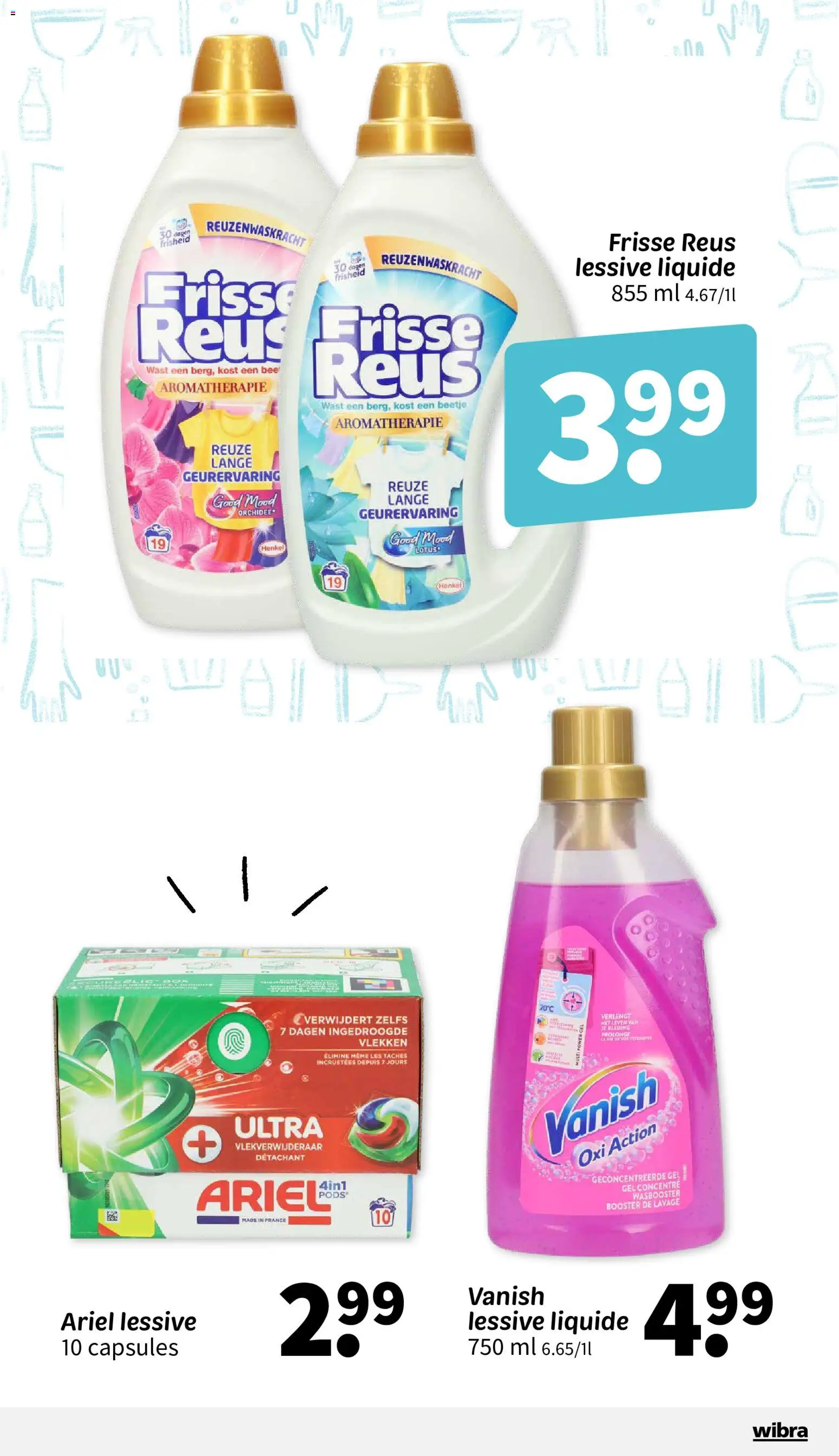 {H1} | Page: 21 | Produits: Ariel, Capsules, Lessive Liquide, Lessive