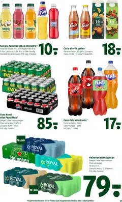 Coop 365 - Tilbudsavis uge 27 gyldig fra 02/07/2026 | Side: 21 | Produkter: Fanta, Faxe Kondi, Cola, Pepsi
