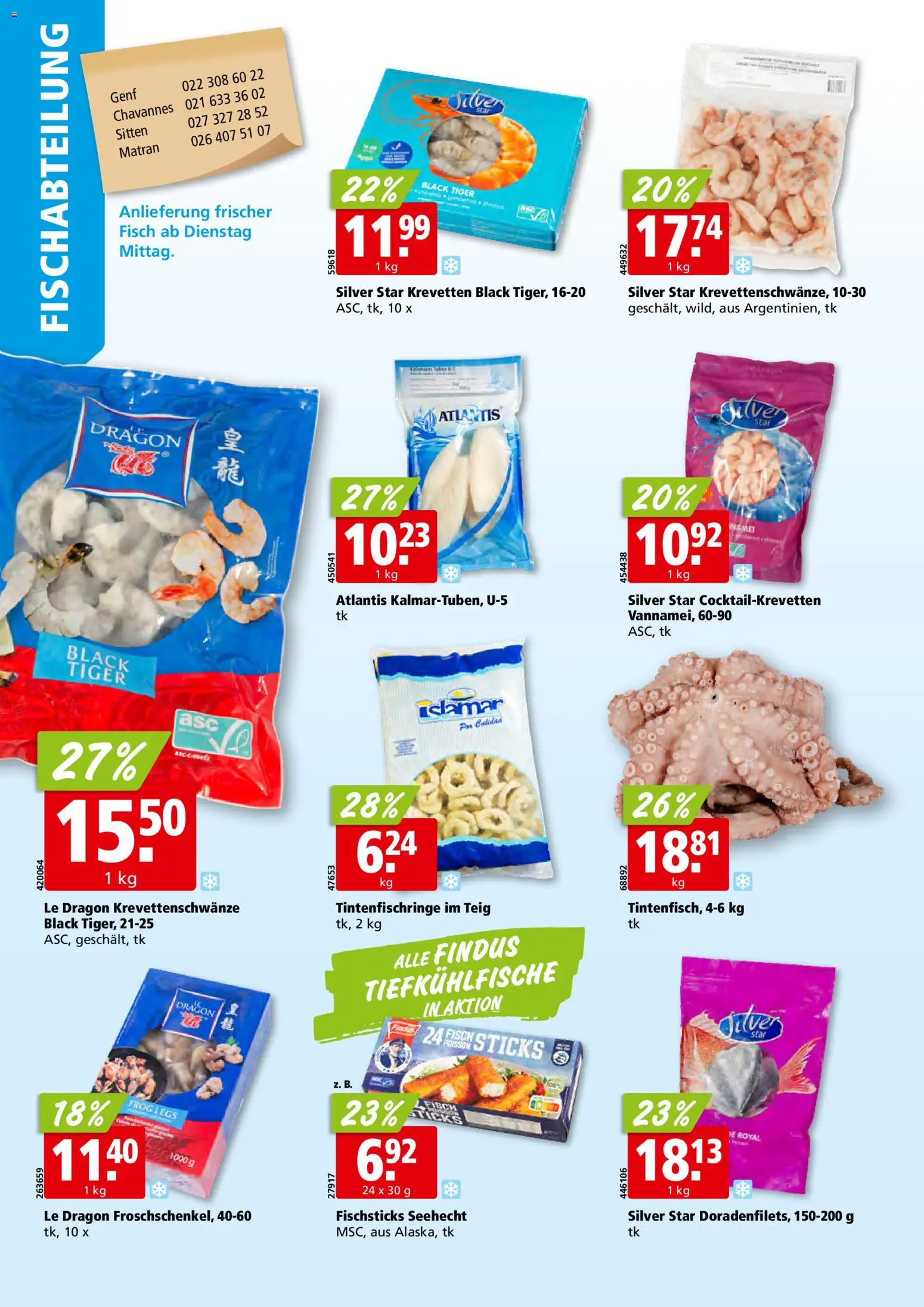 Aligro aktionen Chavannes, Matran, Genf, Sitten – gültig ab 01.06.2026 | Seite: 4 | Produkte: Fisch