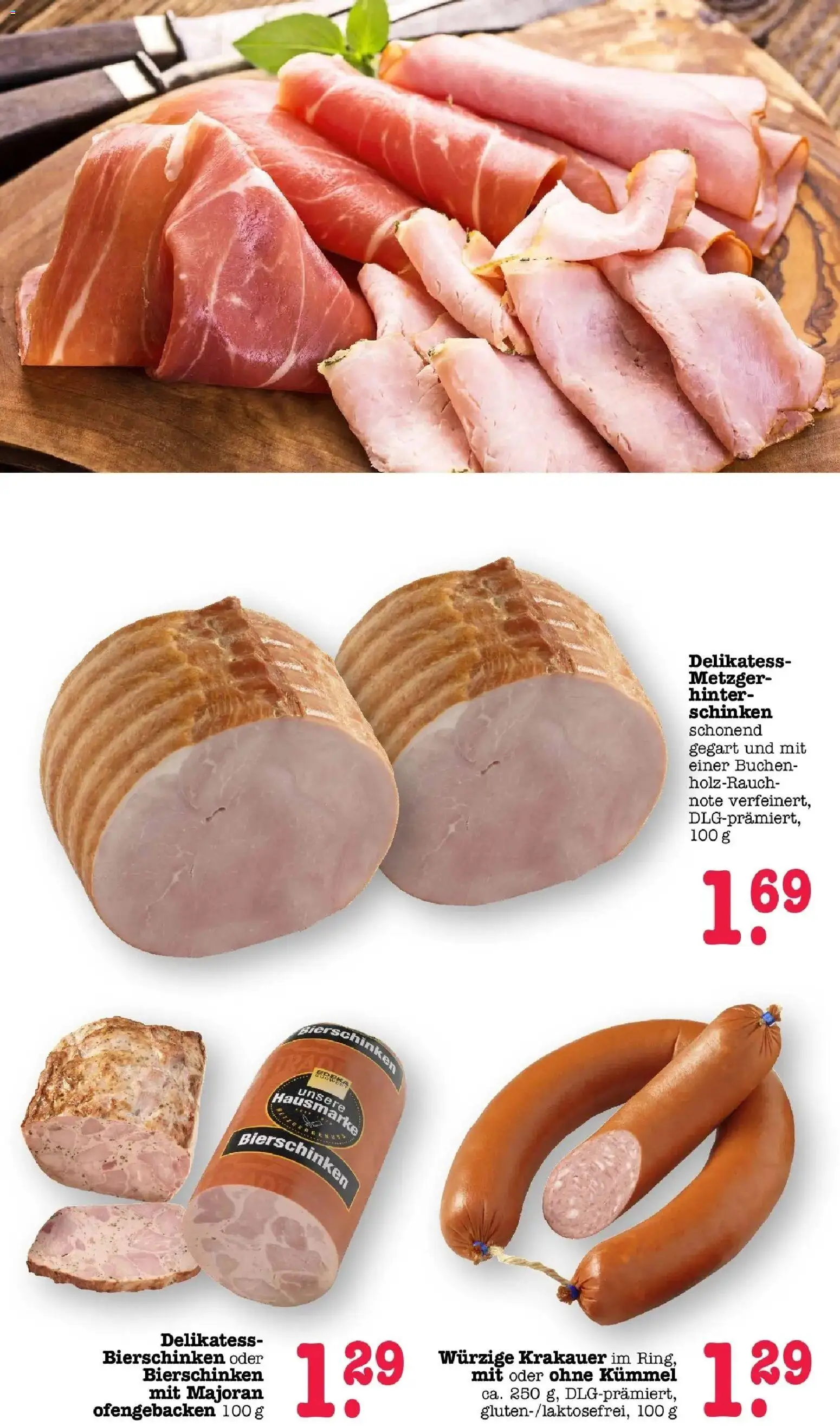 Edeka prospekt Bühlertal – gültig ab 13.07.2026 | Seite: 8 | Produkte: Schinken