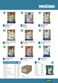 Pogląd oferty "Makro gazetka - Produktów marek własnych dla profesjonalnej Gastronomii" - ważna od 01.03.2026 | Strona: 41 | Produkty: Koperek, Mieszanka chińska, Zioła, Warzywa