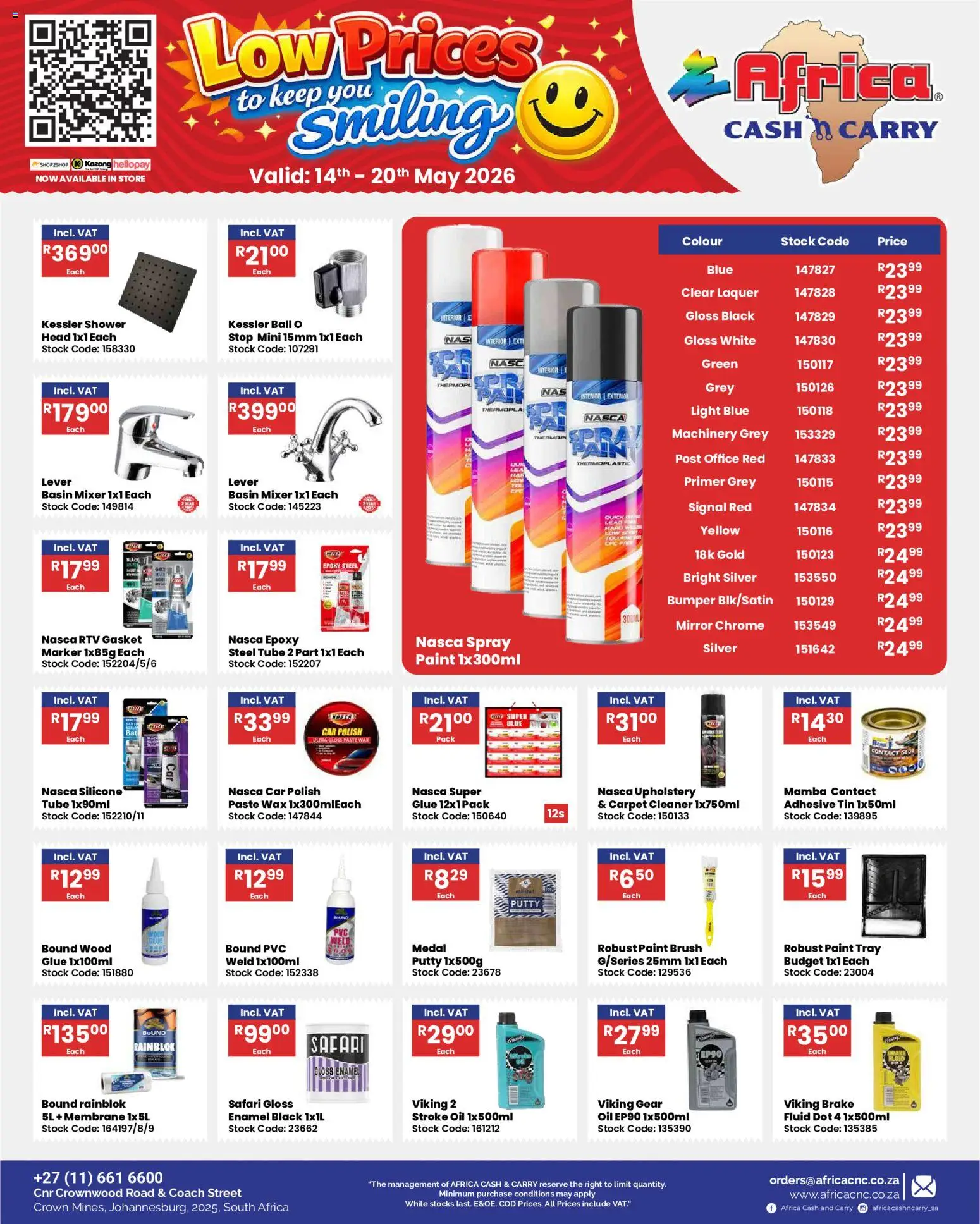 New Africa Cash & Carry catalogue – valid from 14.05.2026 | Page: 25