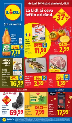 Ofertele Lidl valabile de la 26.10.2026