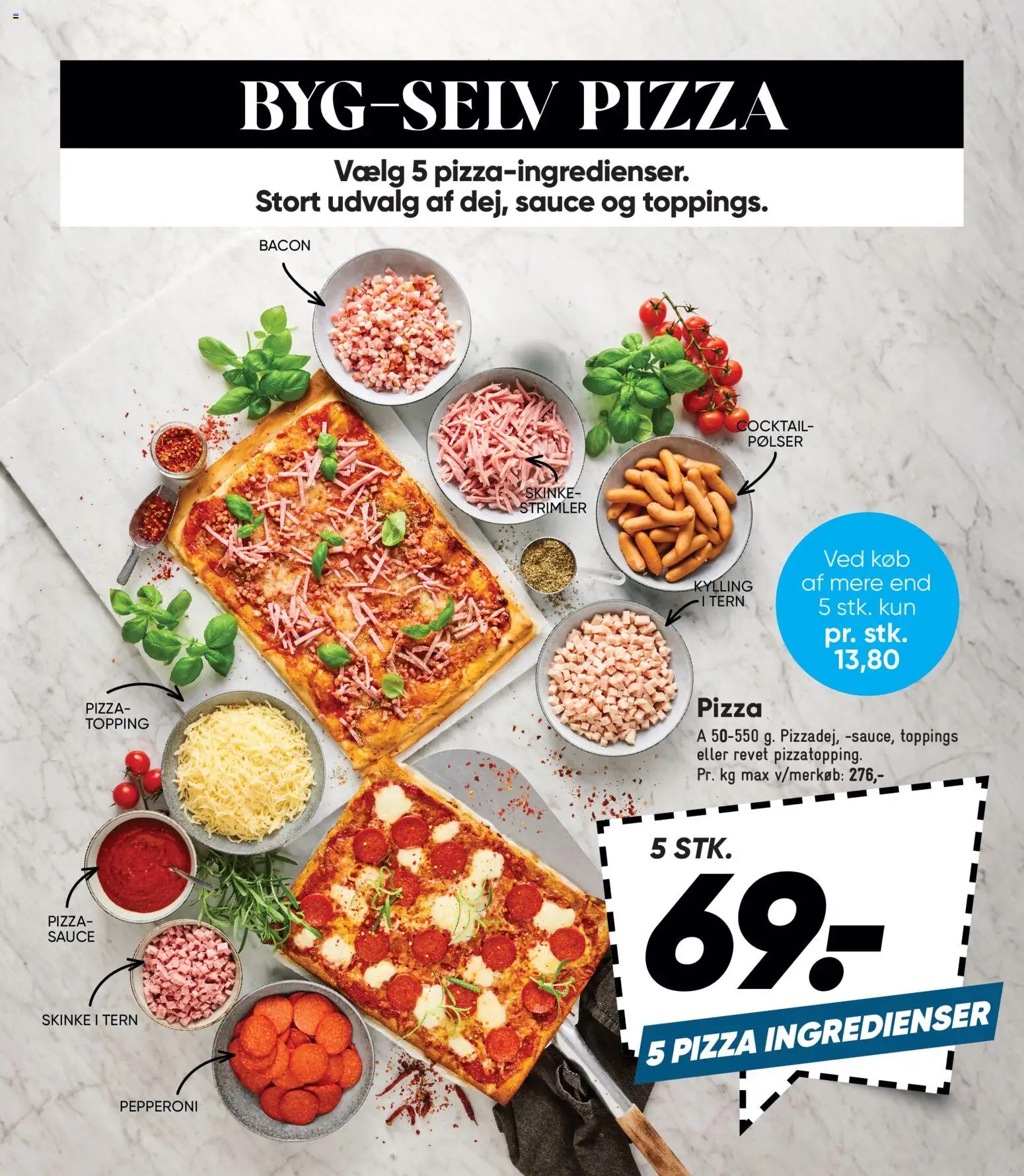 Bilka tilbudsavis – gyldig fra 19.06.2026 | Side: 21 | Produkter: Pølser, Skinke, Pizza, Bacon