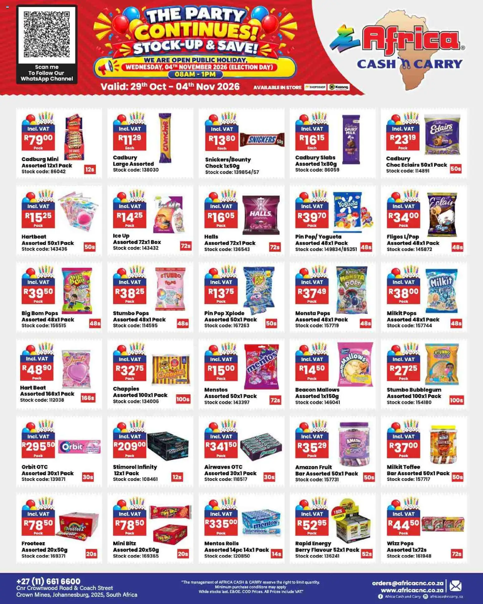 New Africa Cash & Carry catalogue – valid from 29/10/2026 | Page: 32