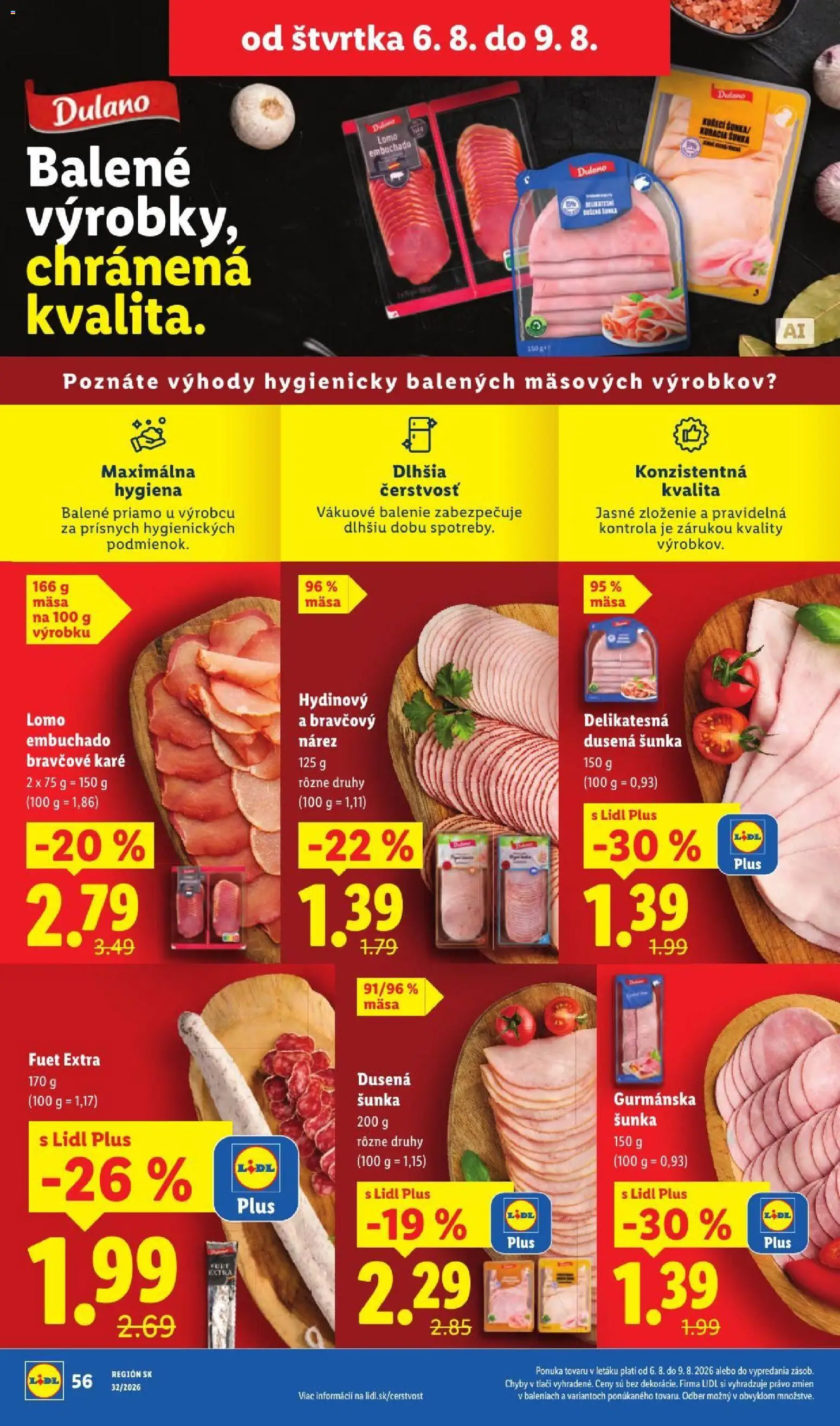 Nové Lidl akcie – leták je platný od 03.08.2026 | Strana: 69