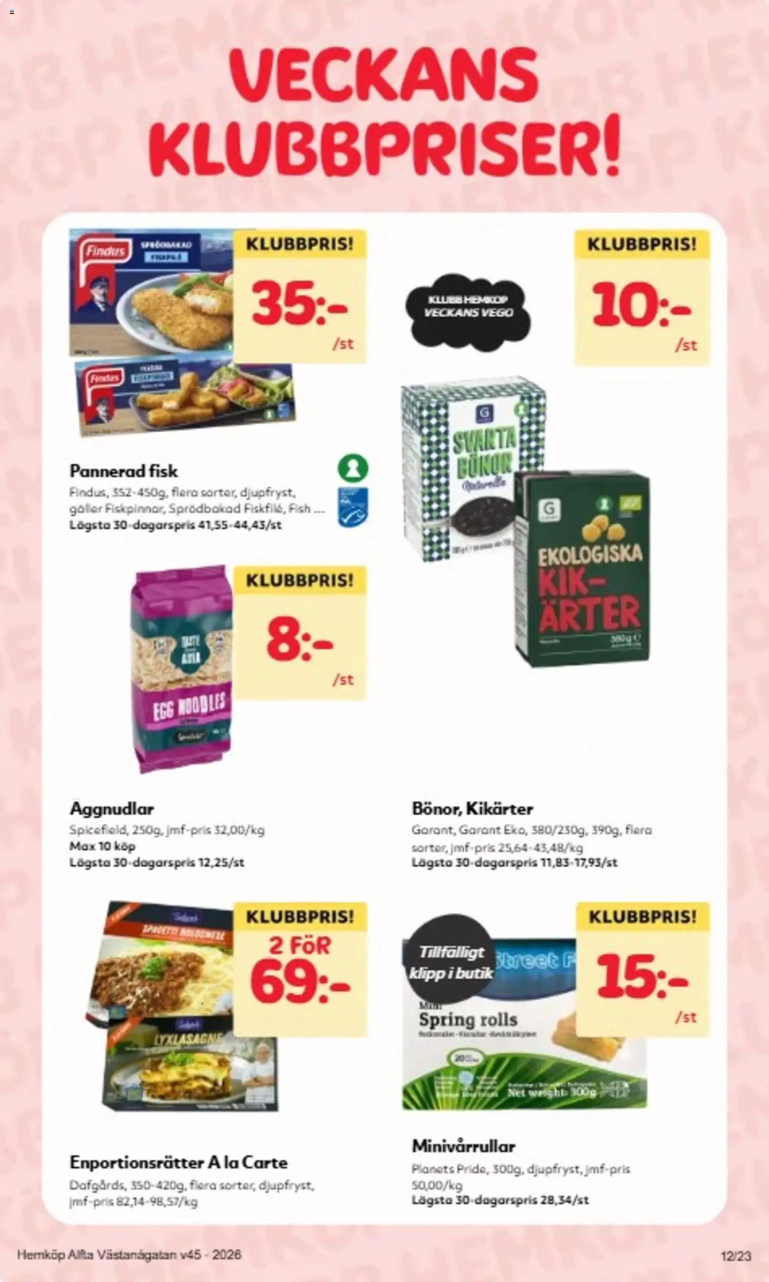 Hemköp reklamblad aktuell från 02/11/2026 | Sida: 12