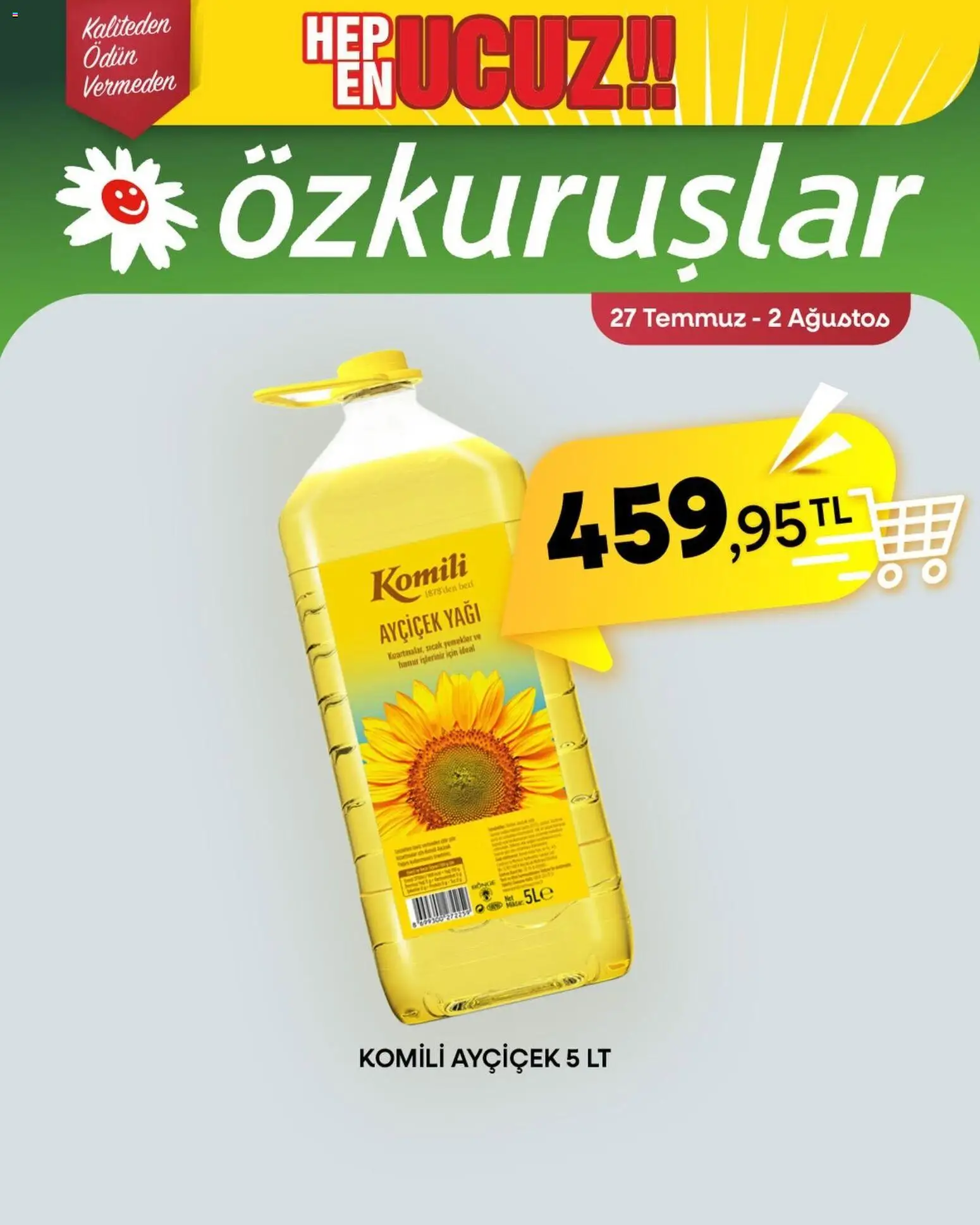 Özkuruşlar Katalog - 27 Temmuz 2026 tarihinden itibaren geçerlidir | Sayfa: 2