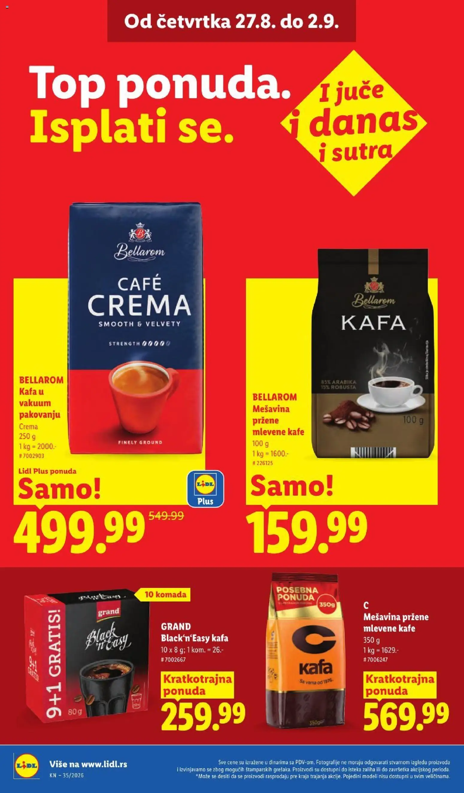 Lidl katalog - važi od 27.08.2026 | Strana: 32