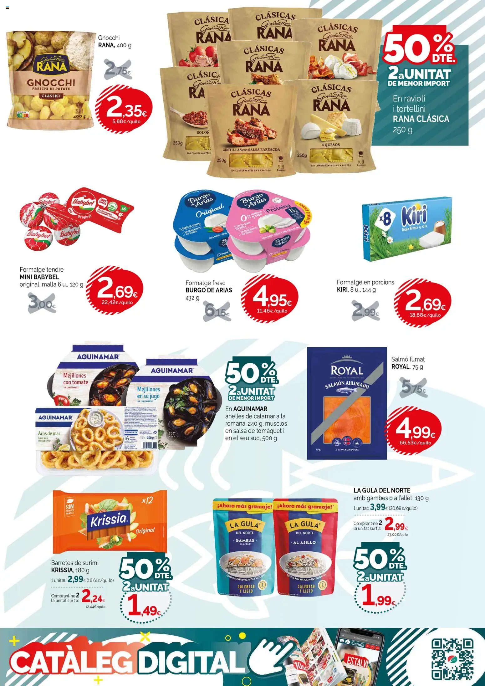 Condis folleto life │ válido desde el 06.05.2026 | Página: 5 | Productos: Jugo, Pasta, Barbacoa, Salmón ahumado