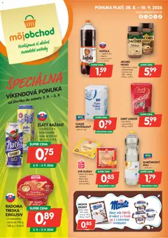Môj obchod leták platný od 28.08.2026