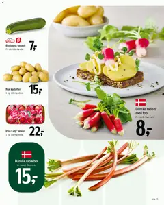 Føtex - Tilbudsavis uge 19 - 20 gyldig fra 01.05.2026 | Side: 30 | Produkter: Rabarber, Radiser, Squash, Kartofler