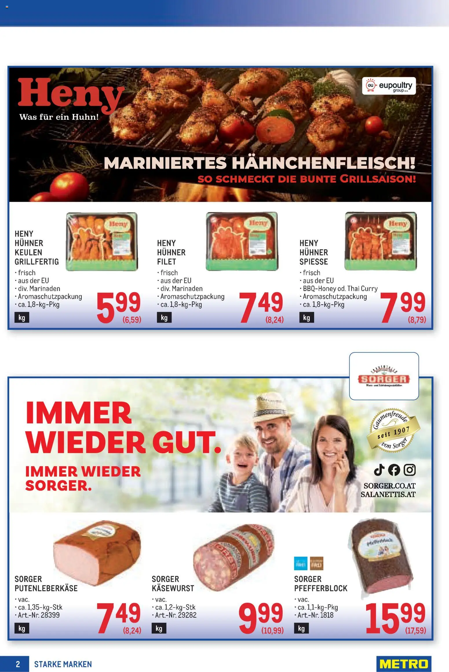 Metro angebote Starke Marken gültig ab 20.08.2026 | Seite: 2