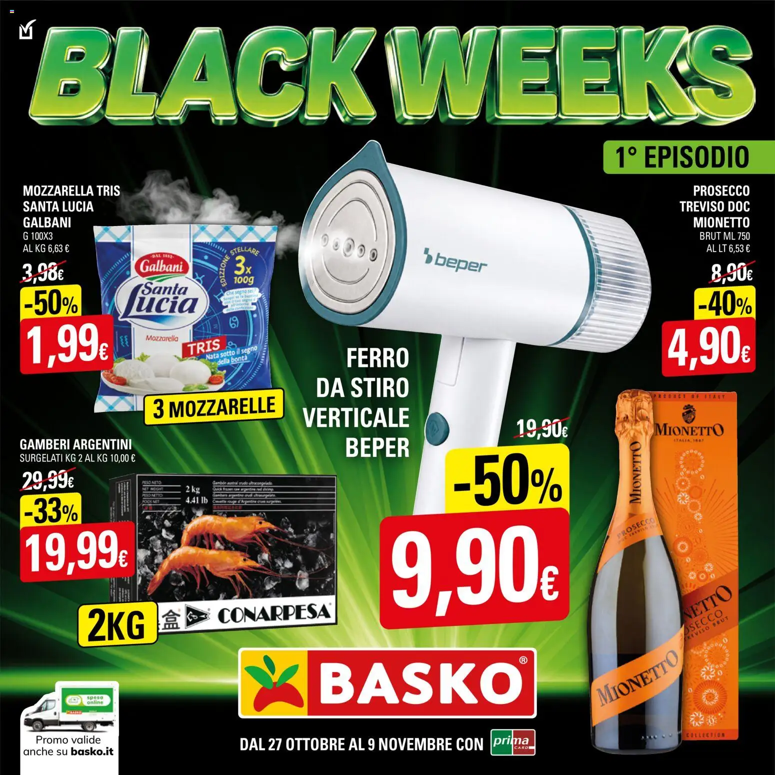 Volantino Basko del 27/10/2026 | Pagina: 1