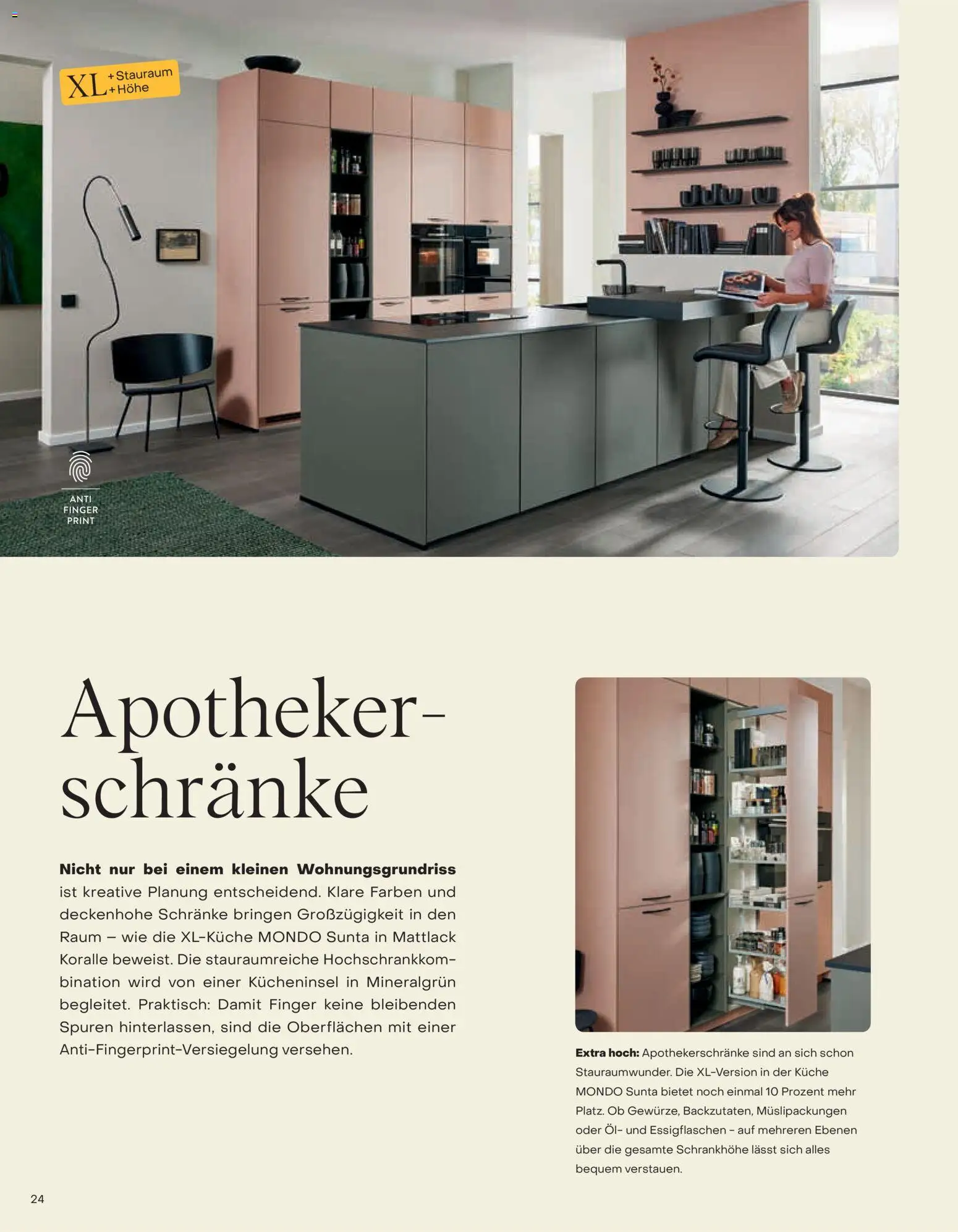 Ostermann Mondo Küchenprospekt 2026 – gültig ab 01.01.2026 | Seite: 24 | Produkte: Öl, Küche