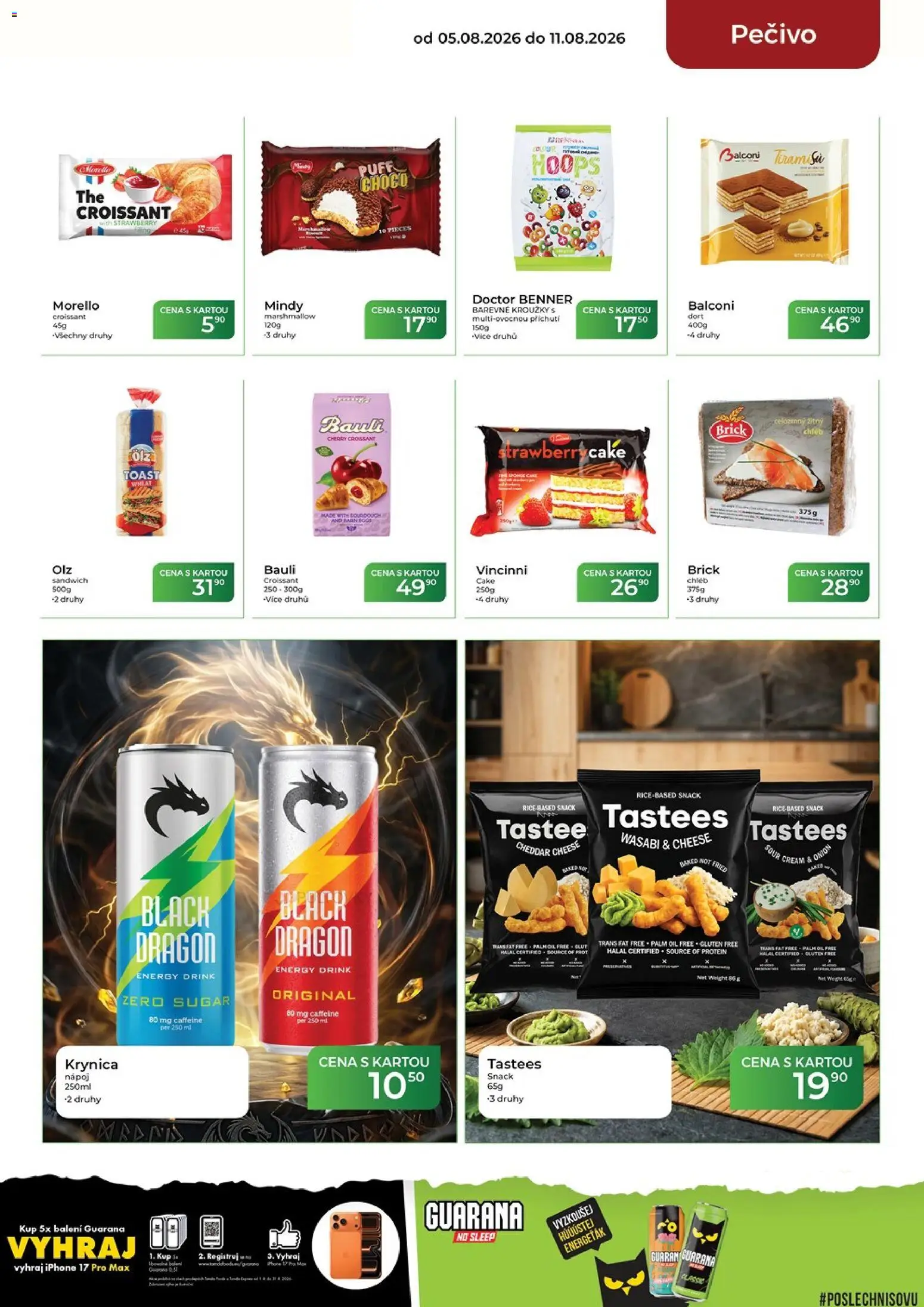Tamda Foods leták od 05.08.2026 | Strana: 25 | Produkty: Wasabi, Iphone, Croissant, Cheddar