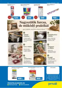 PRIVÁT Déli vármegyék - amely érvényes a következő dátumtól: 2026.08.21. | Oldal: 4 | Termékek: Ecet, Víz, Krumpli, Szódabikarbóna