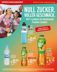 Lösch Depot Prospekt ab 27.07.2026 gültig | Seite: 2 | Produkte: Fuze tea, Coca cola, Sprite, Powerade