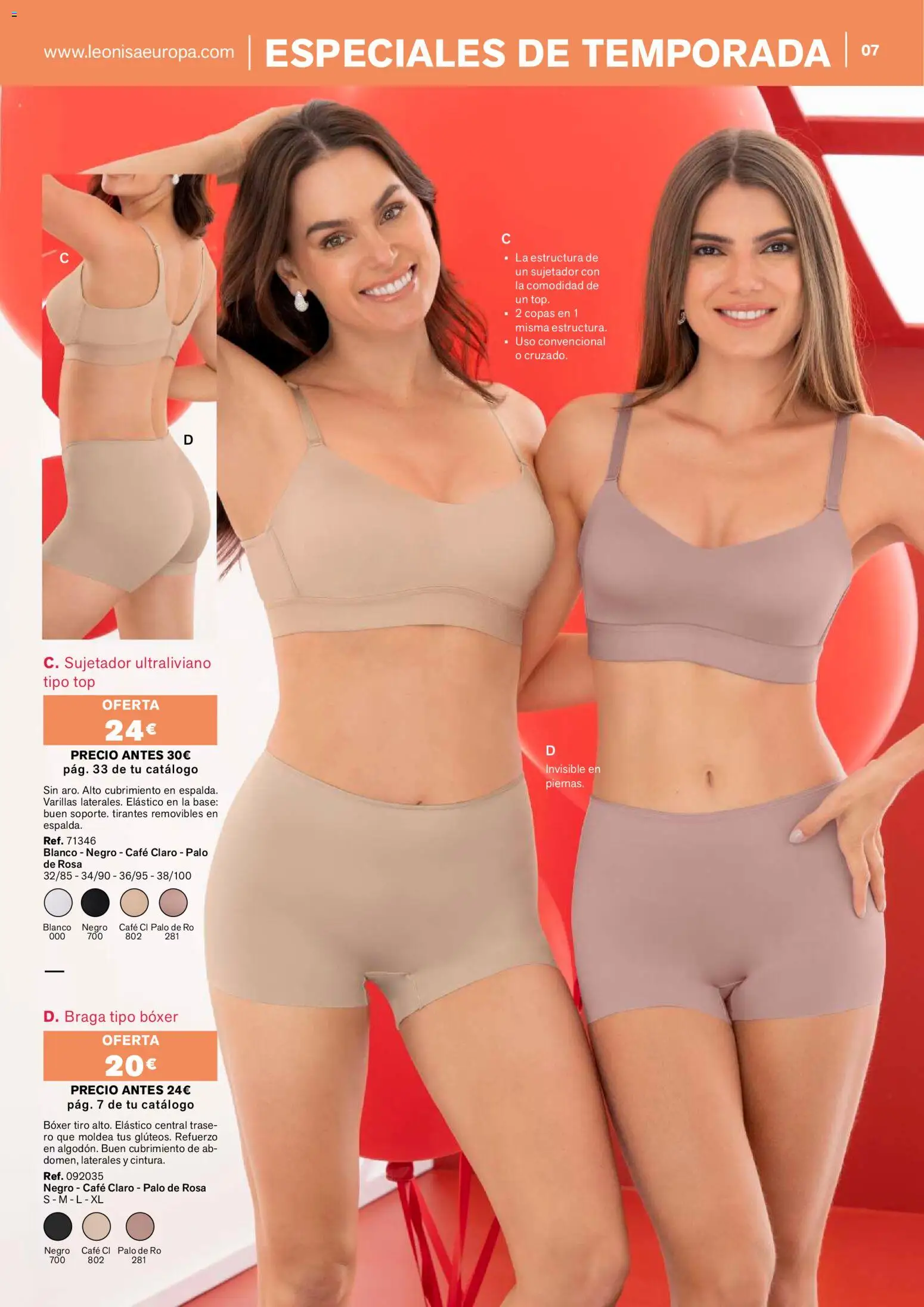 Leonisa Magazine │ válido desde el 01/09/2026 | Página: 7 | Productos: Café, Braga