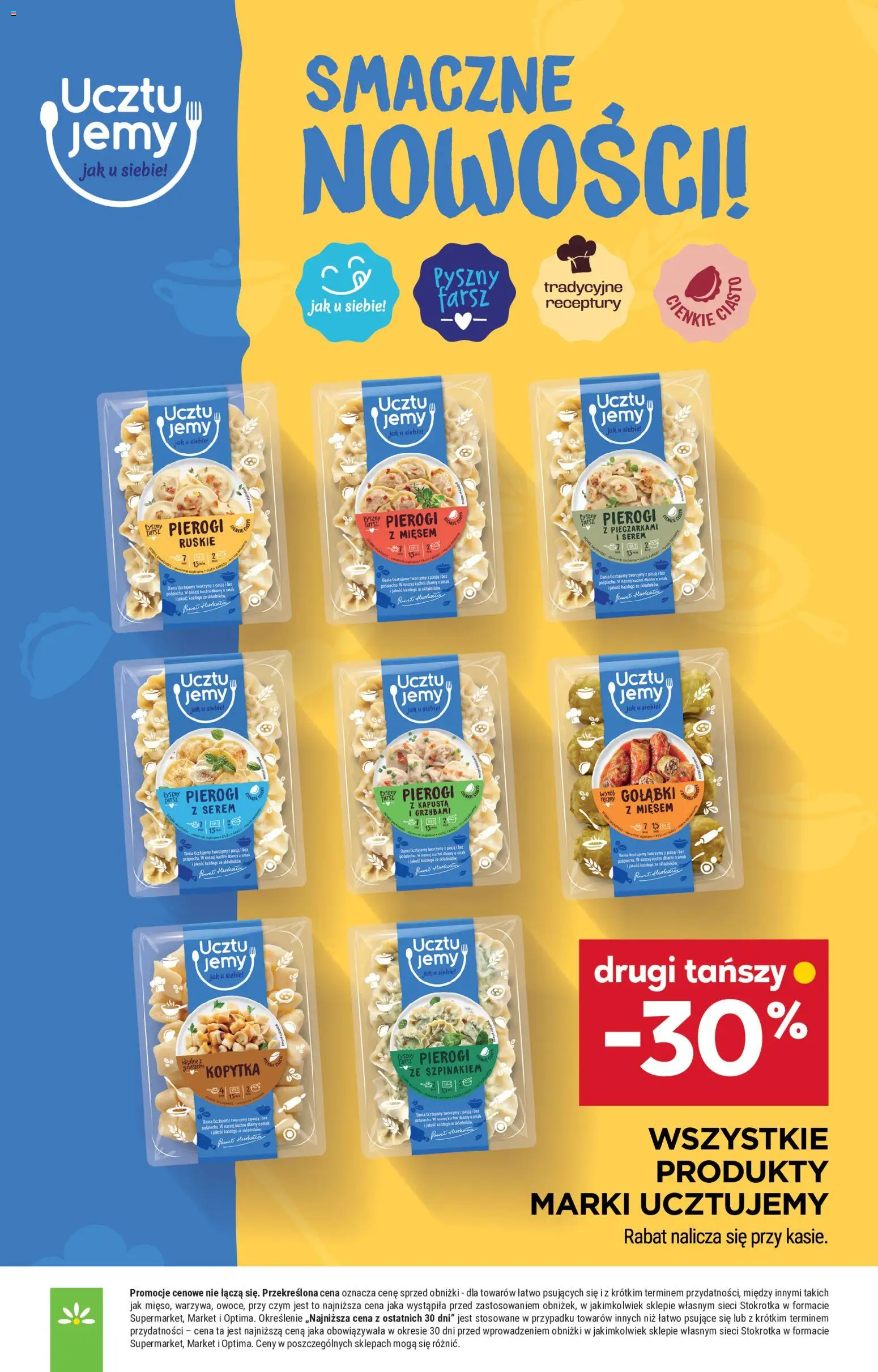 Stokrotka gazetka - Market od 18.06.2026 | Strona: 18 | Produkty: Pierogi, Stokrotka, Ciasto, Kopytka