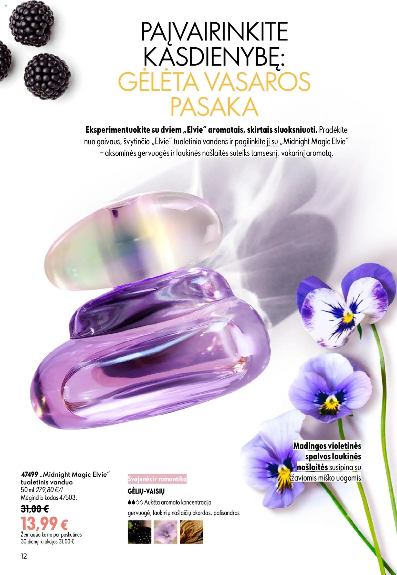 Oriflame akcijos nuo 24.06.2026 | Puslapis: 12 | Prekių: Tualetinis vanduo