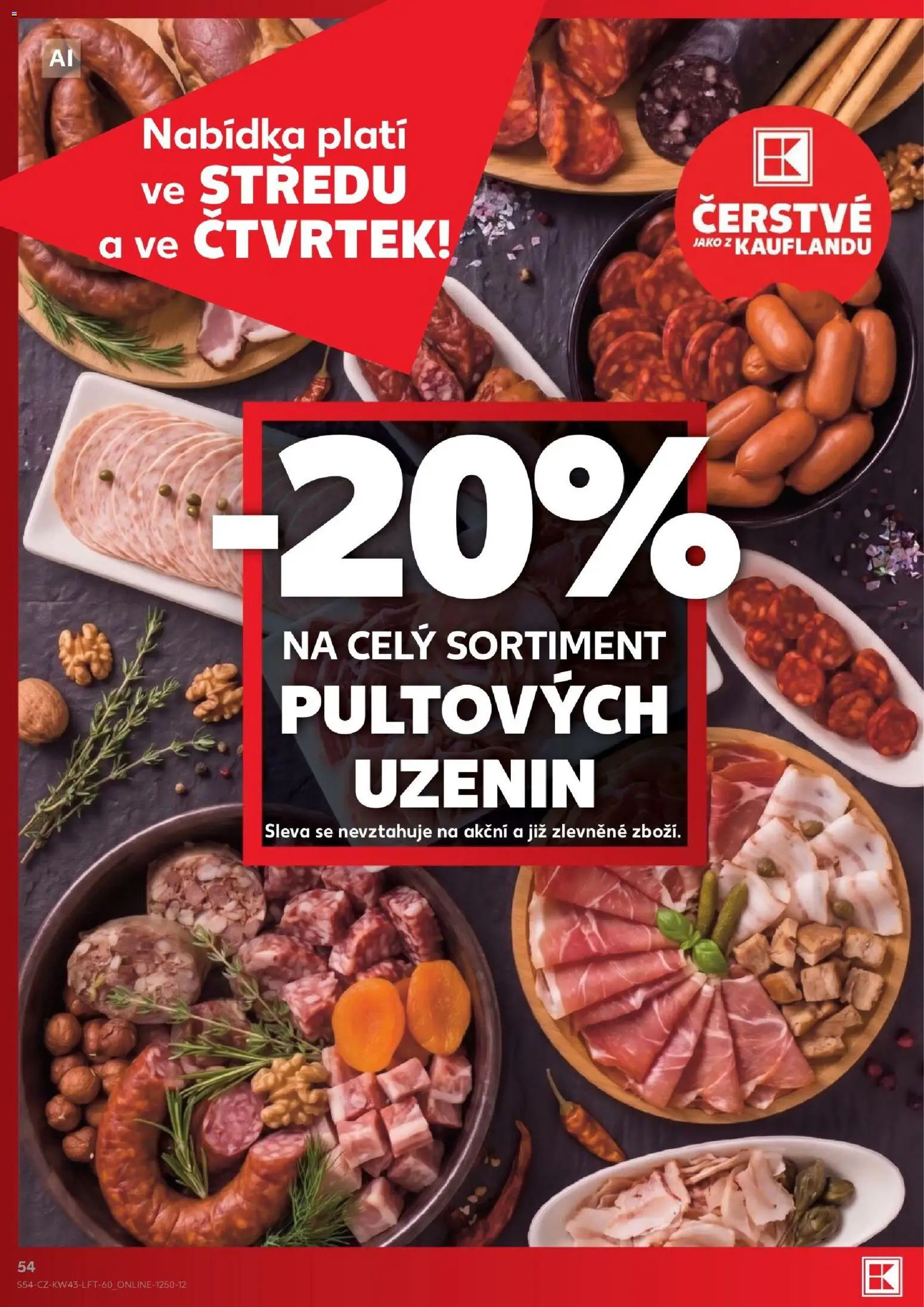 Kaufland leták - Plzeň Bory od 21.10.2026 | Strana: 54