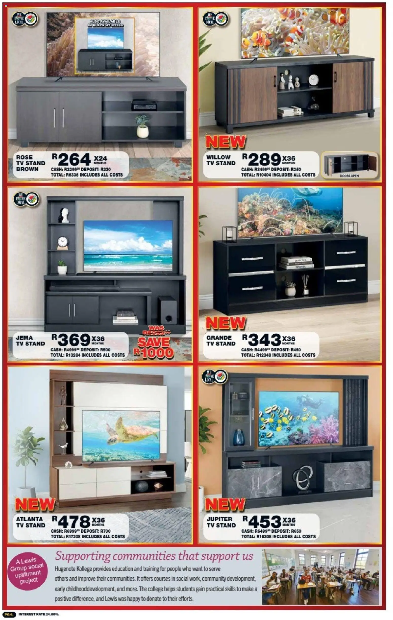 New Lewis Stores catalogue – valid from 05/10/2026 | Page: 6 | Products: TV