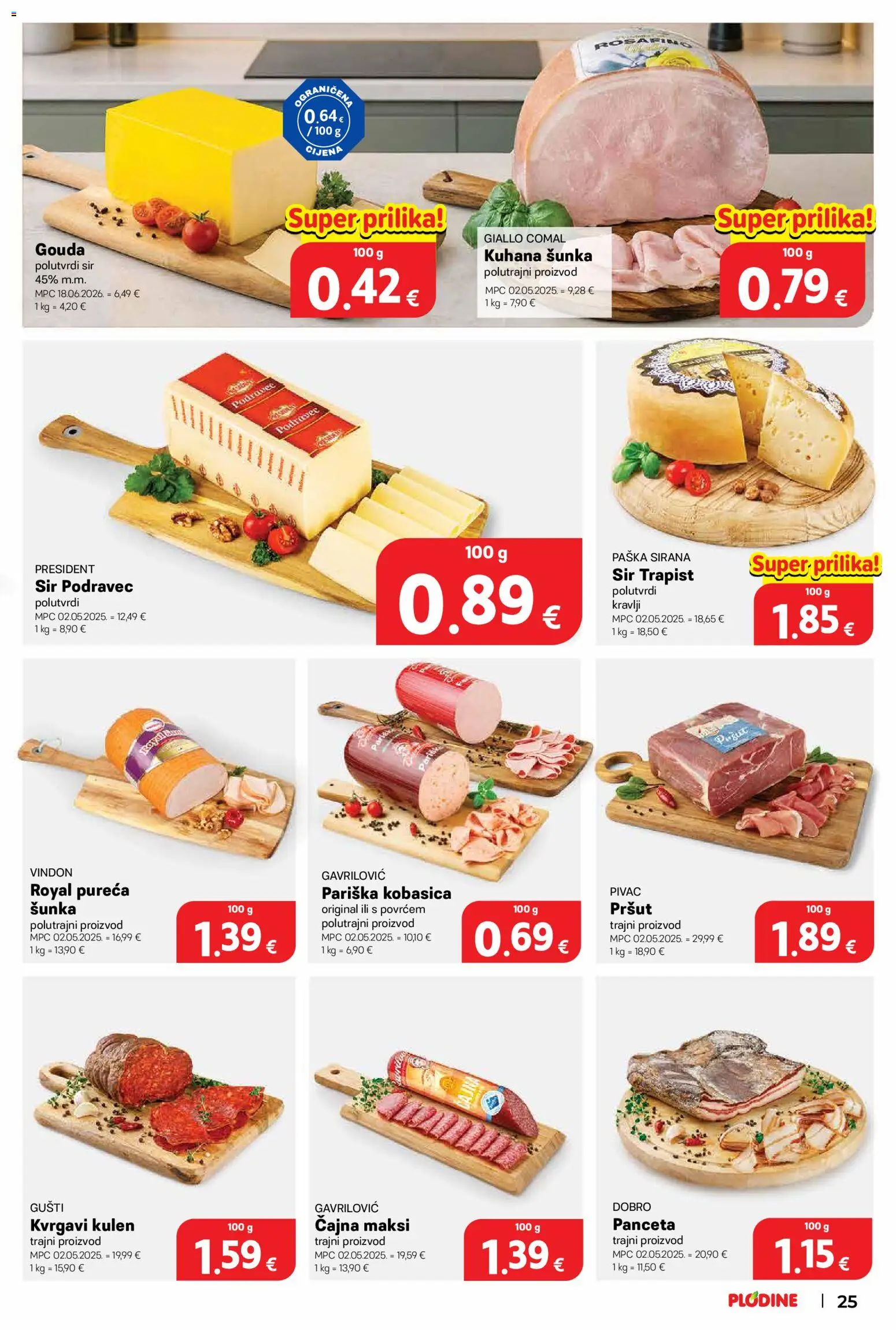 Plodine katalog | vrijedi od 08.07.2026 | Stranica: 25