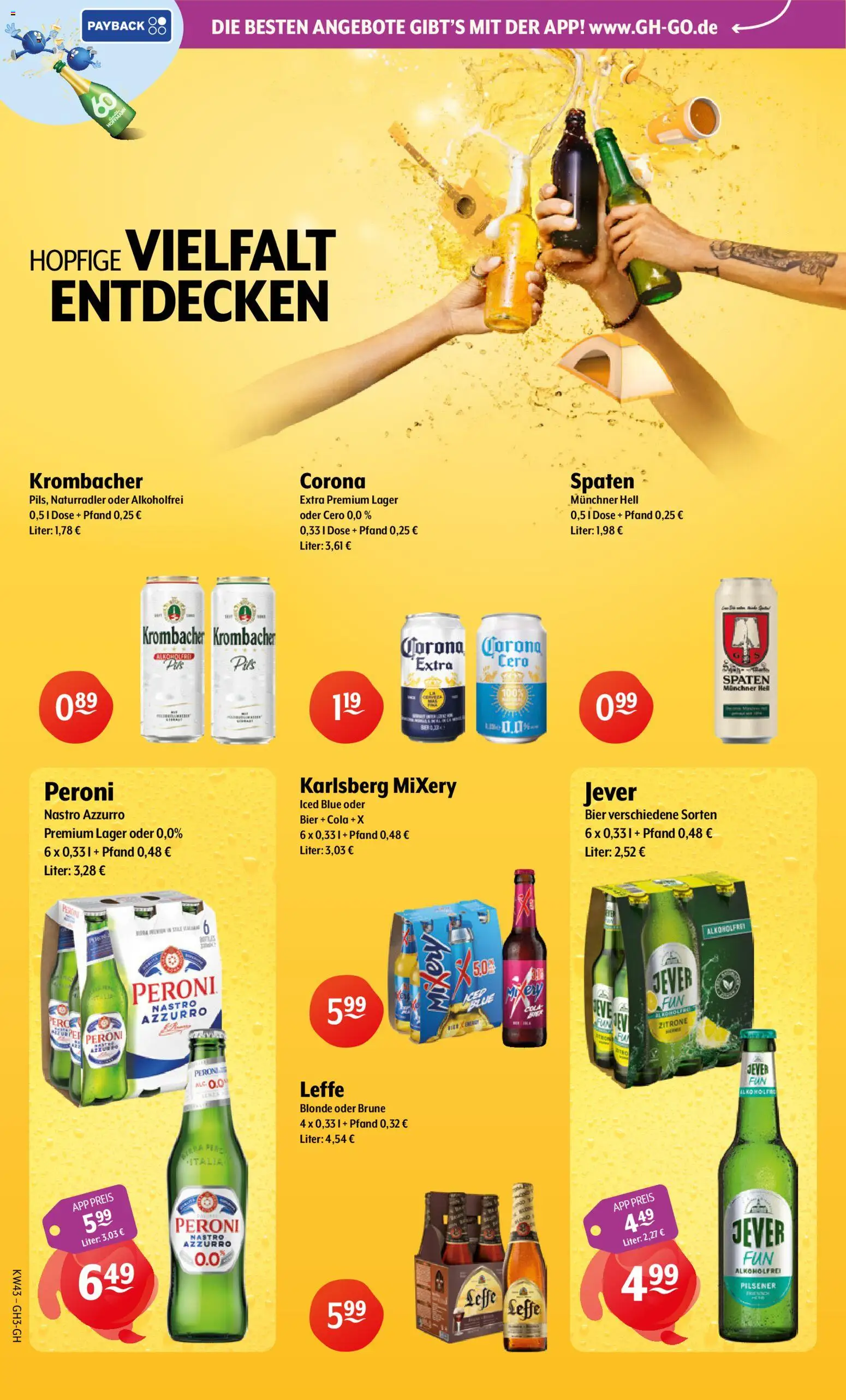 Trink und Spare Prospekt – gültig ab 19.10.2026 | Seite: 6 | Produkte: Cola, Zitrone, Jever, Mixery
