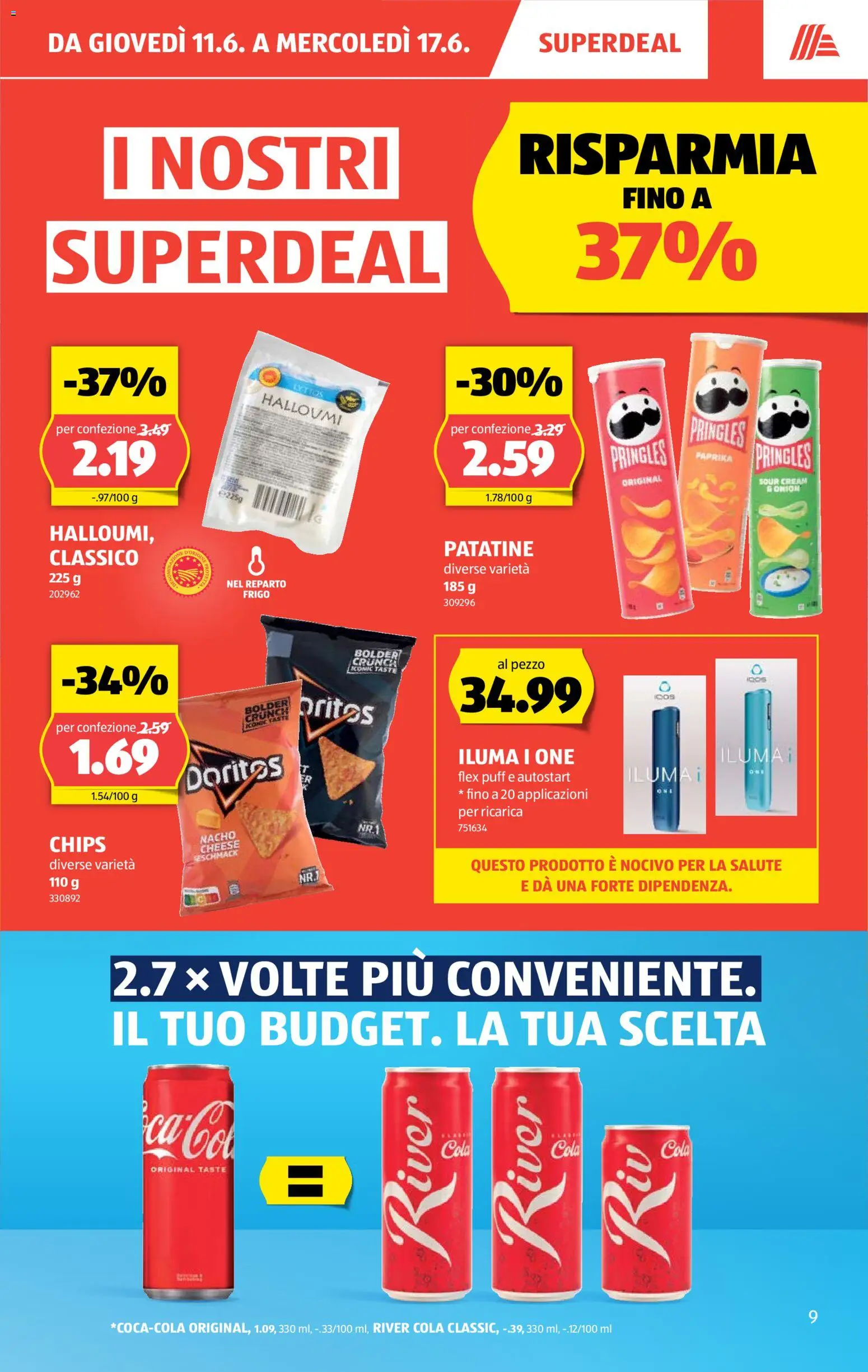 Aldi aktionen IT – gültig ab 11.06.2026 | Seite: 11 | Produkte: Chips