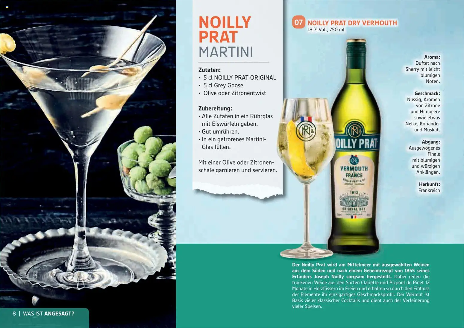 HERKULES Sonderbeilage 2 – gültig ab 29.10.2026 | Seite: 8 | Produkte: Martini, Himbeere, Wermut, Zitronen
