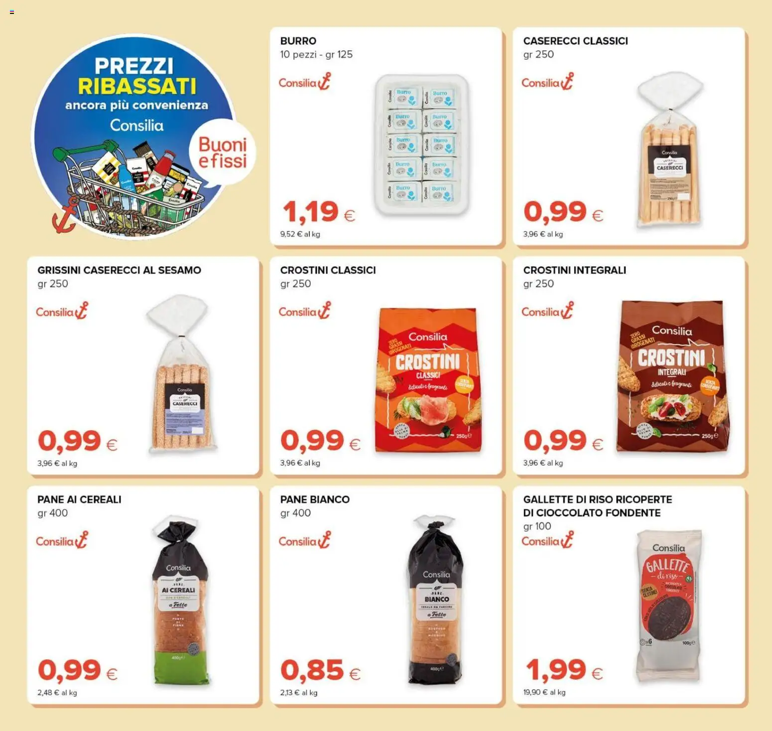 Volantino Tigre del 21/10/2026 | Pagina: 14 | Prodotti: Pane, Cioccolato, Riso, Cereali