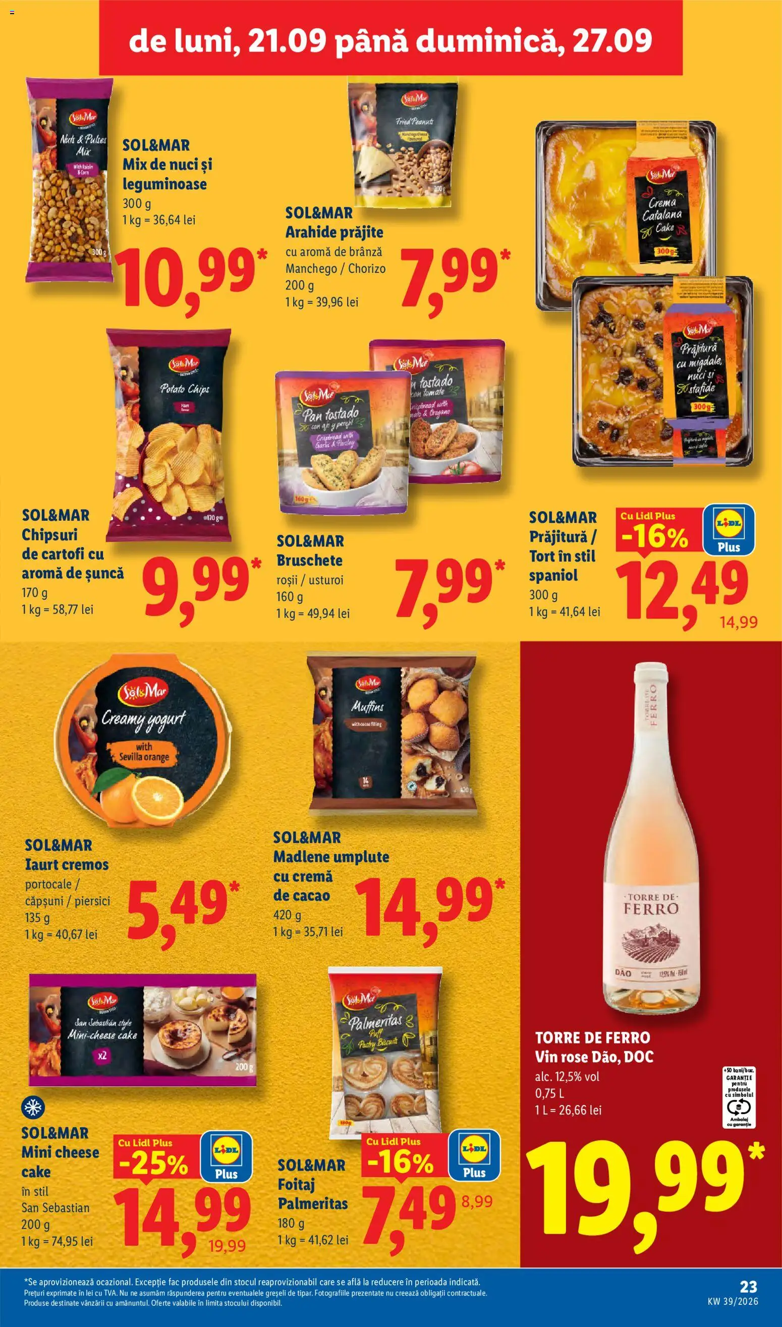 Noul catalog Lidl – valabil de la 21.09.2026 | Pagină: 23