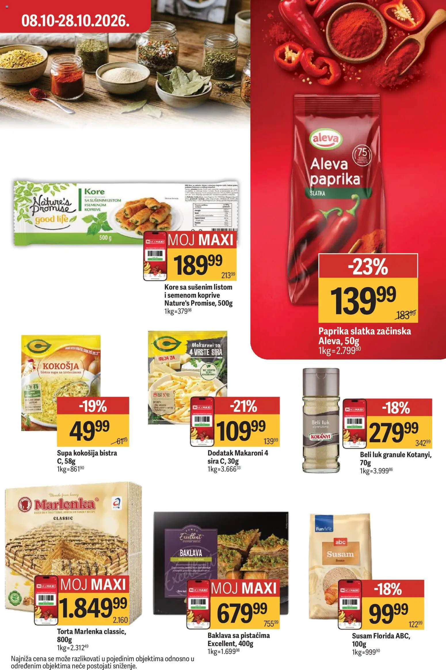 Maxi katalog - važi od 08.10.2026 | Strana: 19