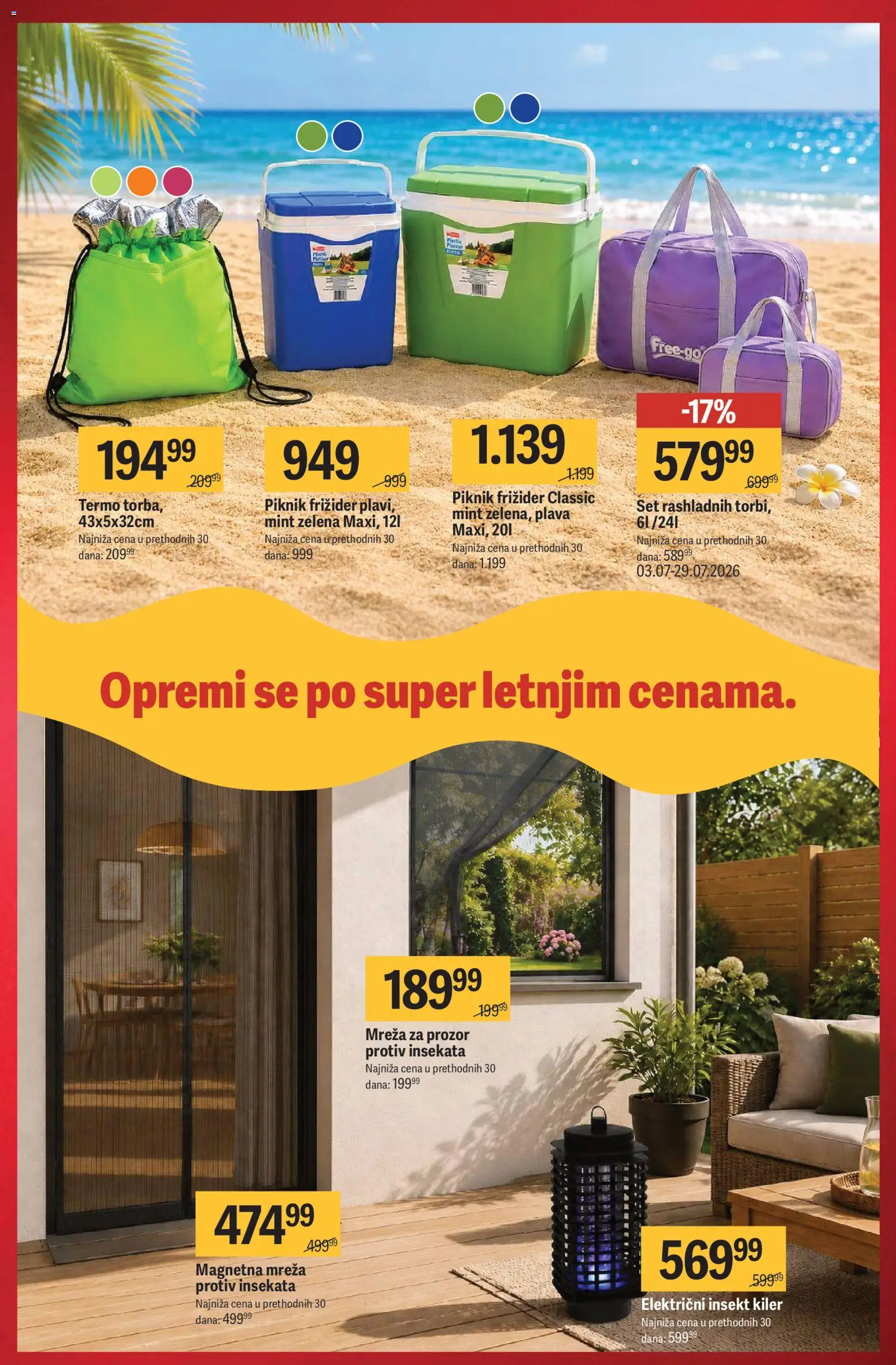 Mega Maxi katalog - važi od 02.07.2026 | Strana: 22 | Proizvode: Torba, Frižider