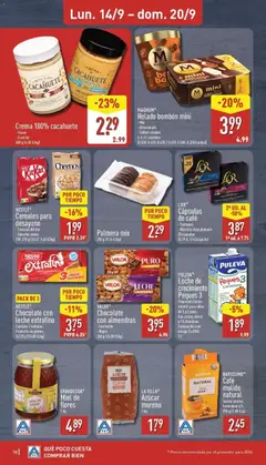 Vista previa VALOR® Chocolate con almendras, Con leche, Negro, 250 g (15.80 €/kg) válido desde el 14/09/2026 | Página: 10